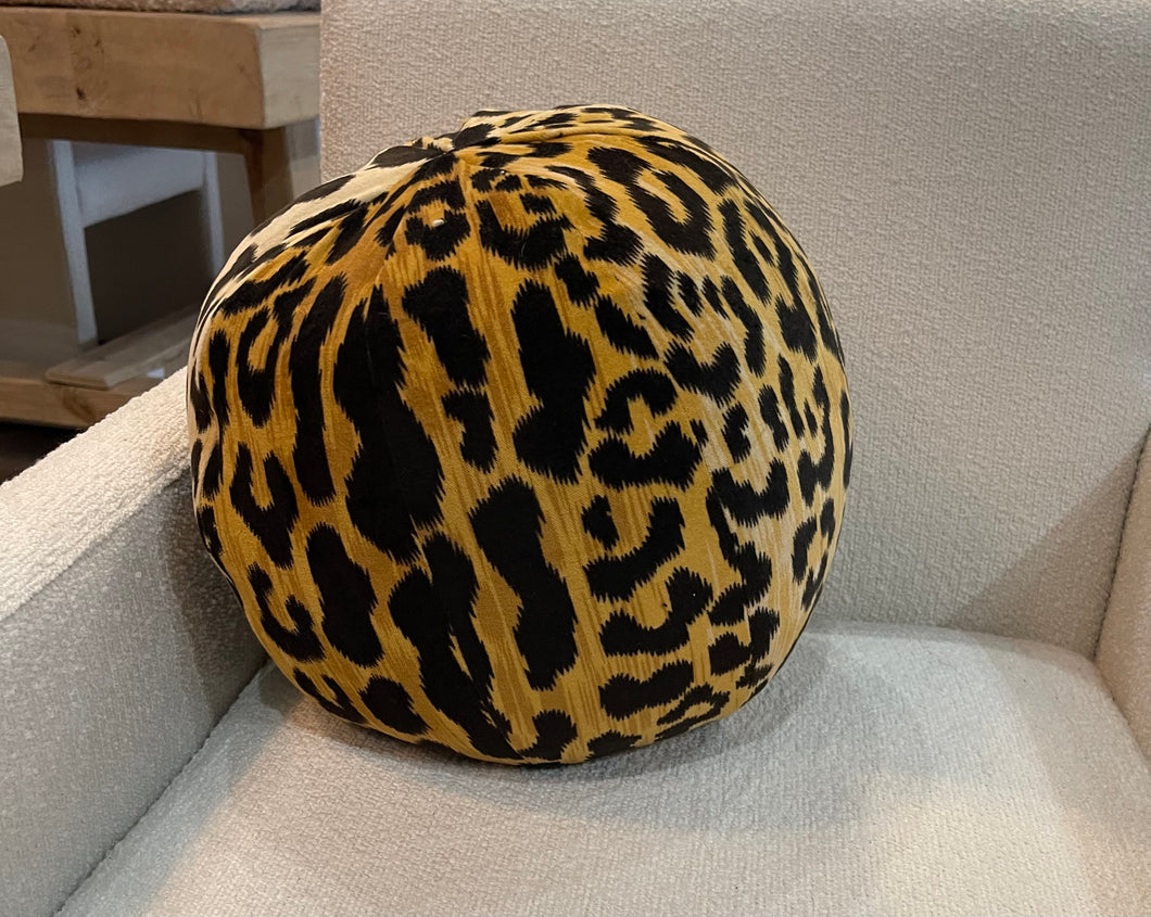 Leopard Sphere Pillow