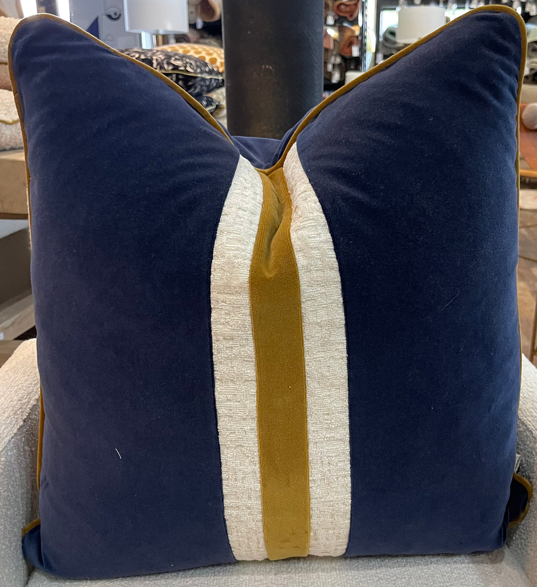Midnight Navy with Gucci Stripe