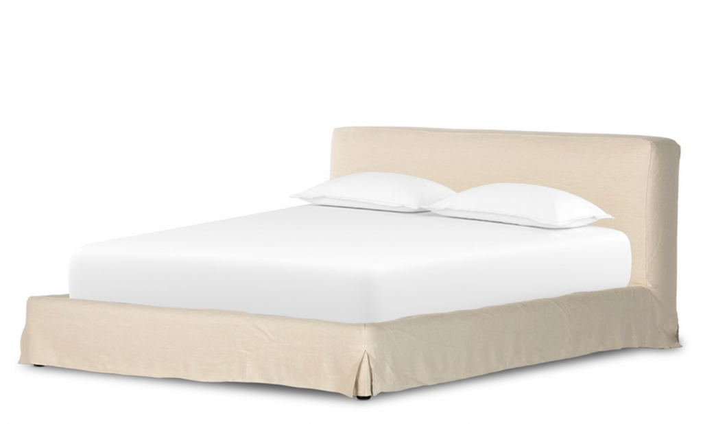 Aidan Slipcover Bed-King