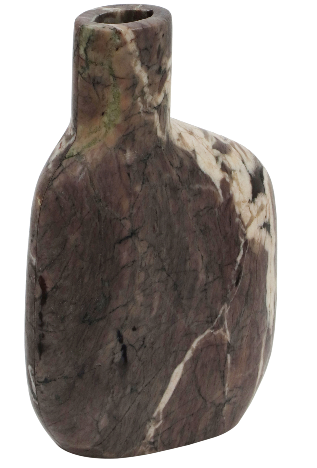 Pika Grey Marble Vase