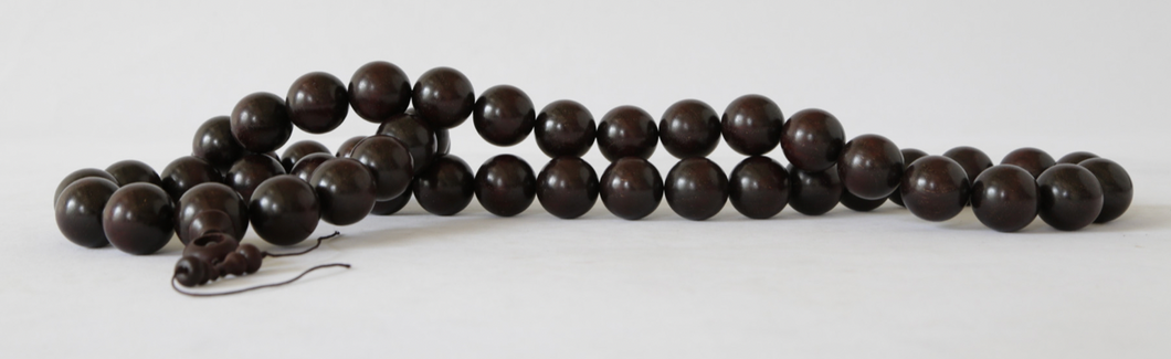 Dark Padauk Wood Bead