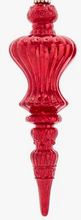 Load image into Gallery viewer, 12&quot; Red Distressed Finial
