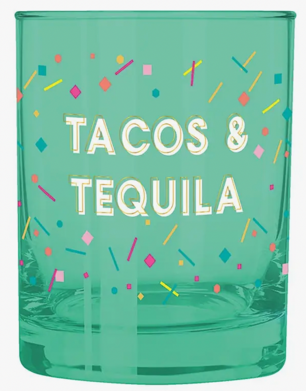 Tacos & Tequila Glasses - Set of 4