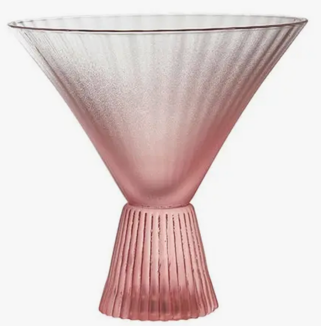 Pink Martini Glasses - Set of 4