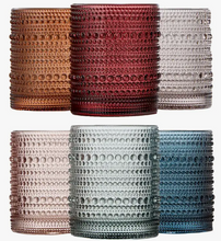 Load image into Gallery viewer, Hobnail Beaded Tumbler Drinking Glasses Set | 6 Set
