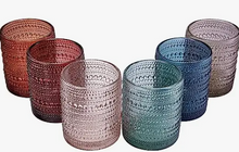 Load image into Gallery viewer, Hobnail Beaded Tumbler Drinking Glasses Set | 6 Set
