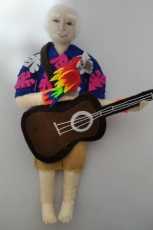 Jimmy Buffet Ornament