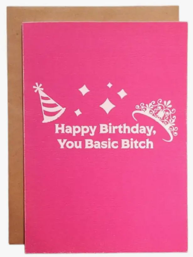 Happy Birthday Basic Greeting Card