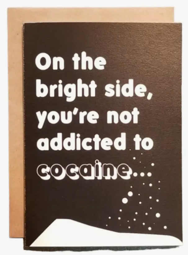 On the Bright Side Greeting Card