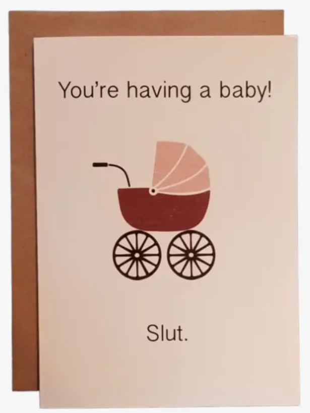 You're Having a Baby Greeting Card