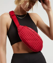 Load image into Gallery viewer, Aim High Woven Neoprene Belt Bag
