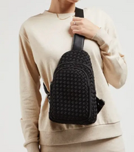 Load image into Gallery viewer, Beyond the Horizon - Woven Neoprene Sling Backpack
