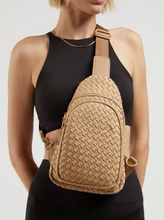 Load image into Gallery viewer, Beyond the Horizon - Woven Neoprene Sling Backpack
