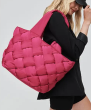 Load image into Gallery viewer, Intuition East West Woven Nylon Tote
