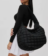 Load image into Gallery viewer, Revive - Quilted Nylon Hobo

