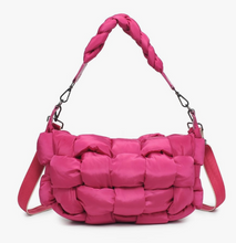 Load image into Gallery viewer, Sixth Sense - Medium Woven Nylon Shoulder Bag
