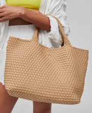 Load image into Gallery viewer, Sky&#39;s the Limit - Large Woven Neoprene Tote
