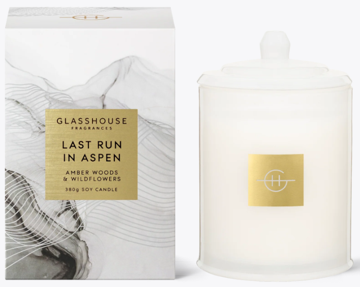 Last Run in Aspen Candle