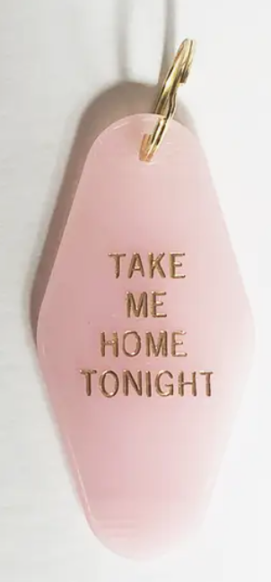 Take Me Home Retro Keychain