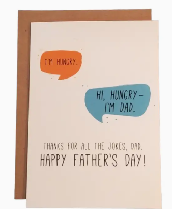 Dad Jokes Greeting Card