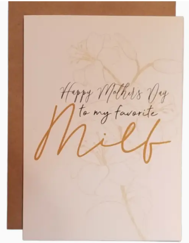 Happy Mother's Day MILF Greeting Card