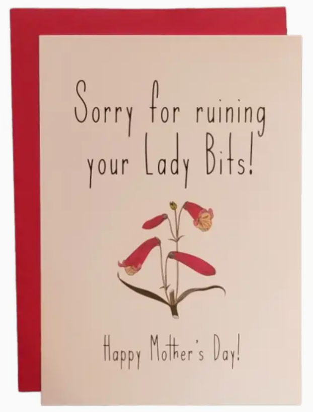 Lady Bits Greeting Card