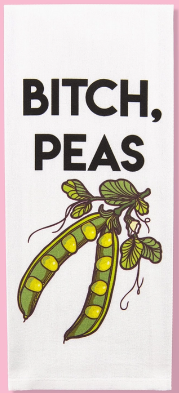 Peas Dish Towel