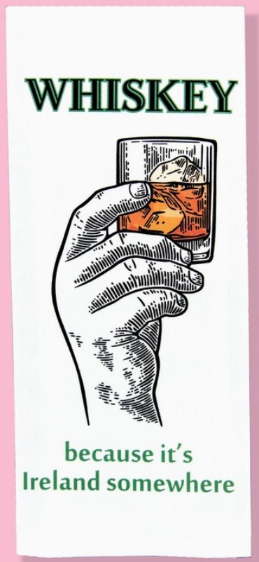 Whiskey Dish Towel