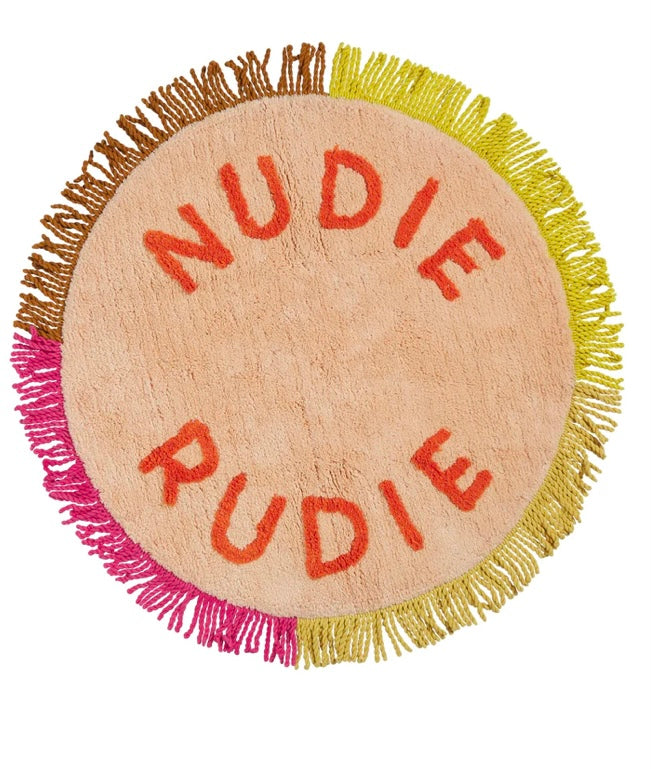 Juny Round Nudie Bathmat- Powder