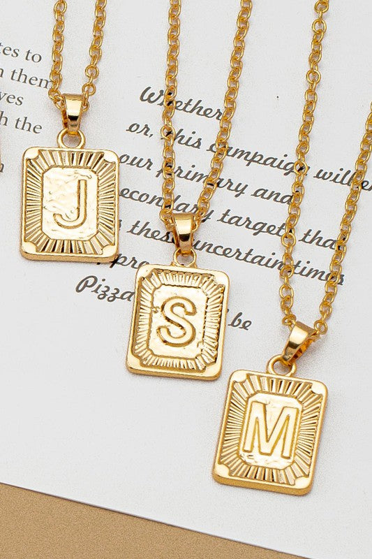 Initial Necklace