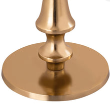 Load image into Gallery viewer, Gold Goathide Side Table
