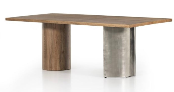 SID DINING TABLE-CARAMEL OAK