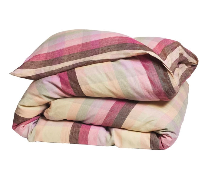 Pink Lady Duvet Cover- King