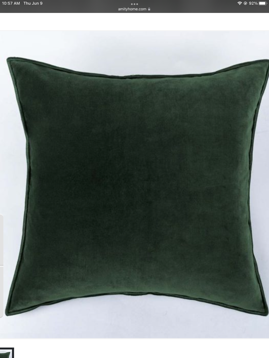 Sloane sham 24x24