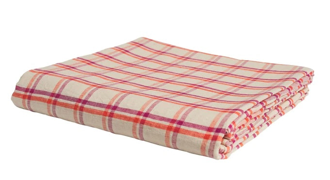 Here Comes the Sun Linen Fitted Sheet - Queen