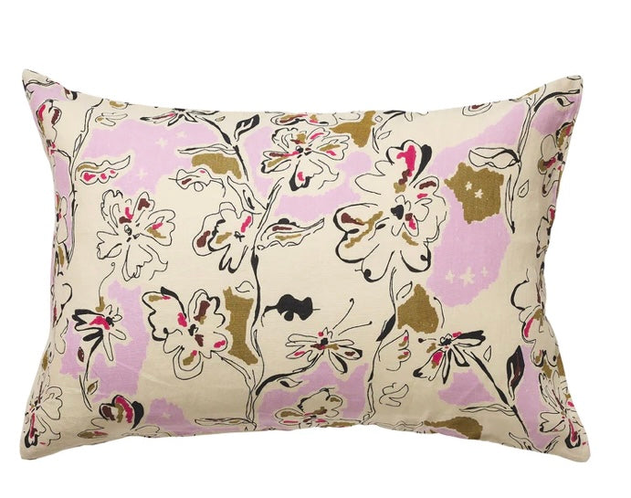 Girly Girl Linen Pillowcase Set