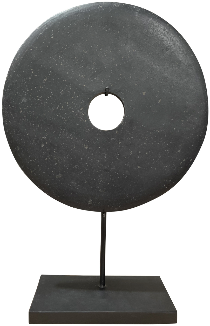 Atrani Black Marble Disk Stand-12