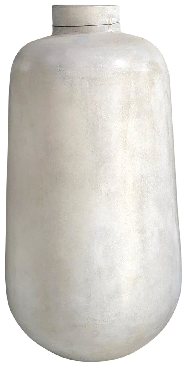 Hopson Cement Vase Light Grey- 18 Inch