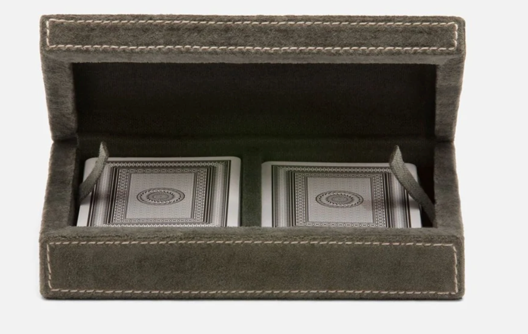 Deep Grey Card Box
