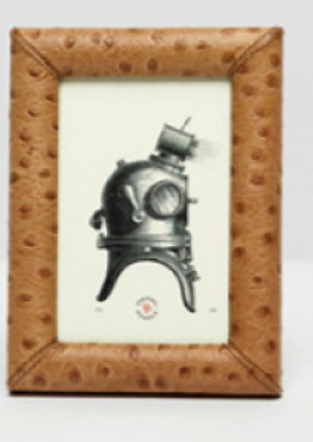 Leather Spotted Frame