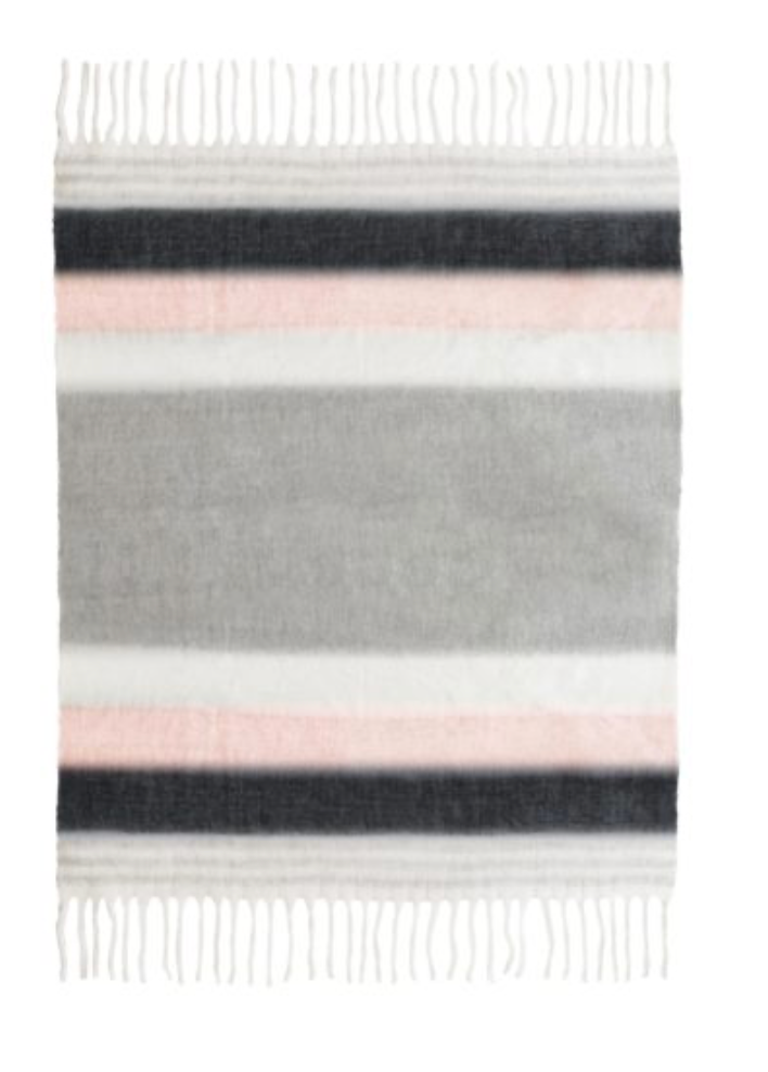 Striped Throw