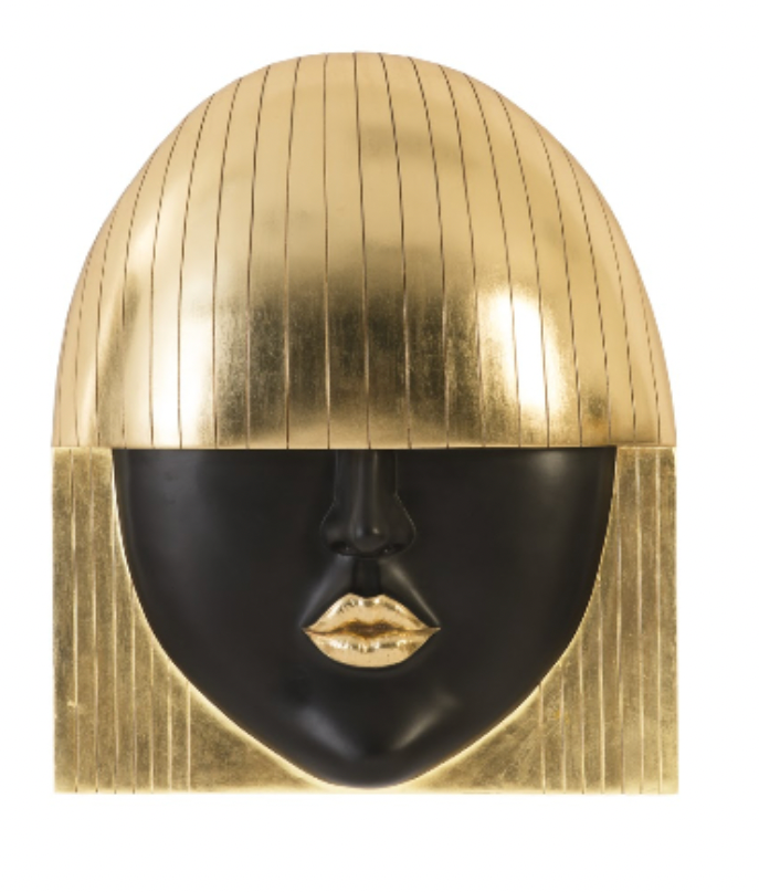 Swoozy Fashion Face Black and Gold