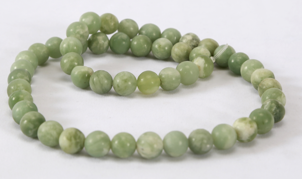 Green Jade Beads