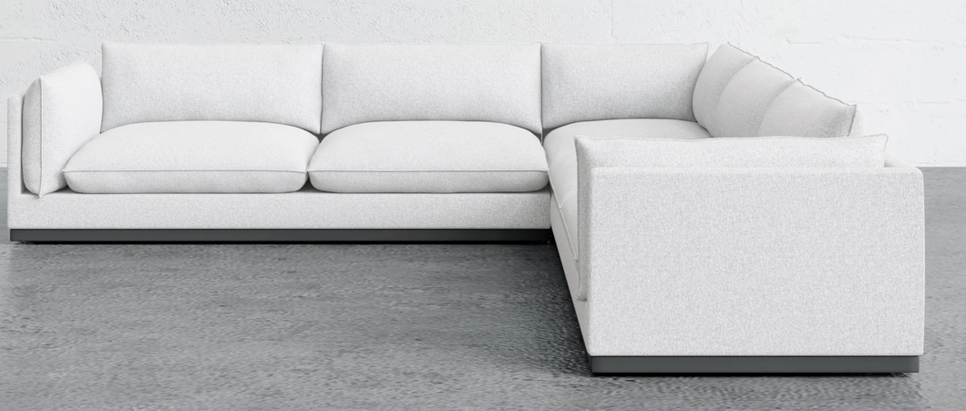 Camden Right Facing Sofa White