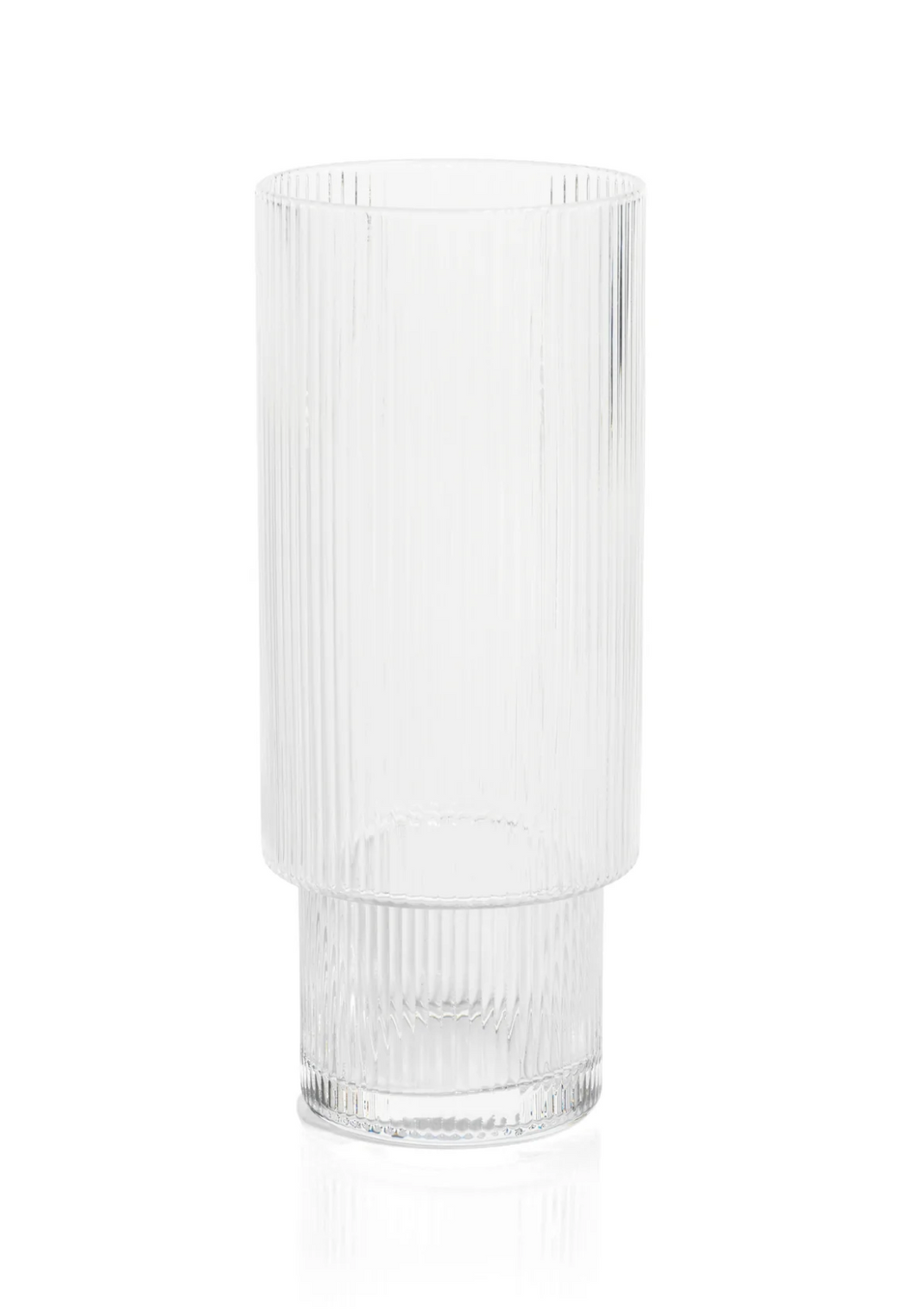 Ribbed Highball / Long Island Iced Tea Glass