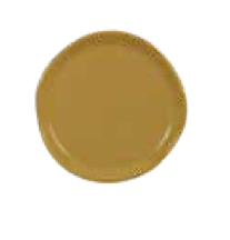 Organic Plate- Caramel