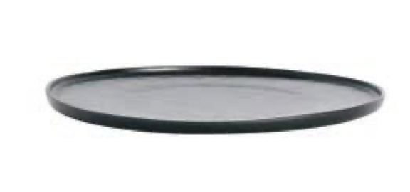 Black Stone Dinner Plate