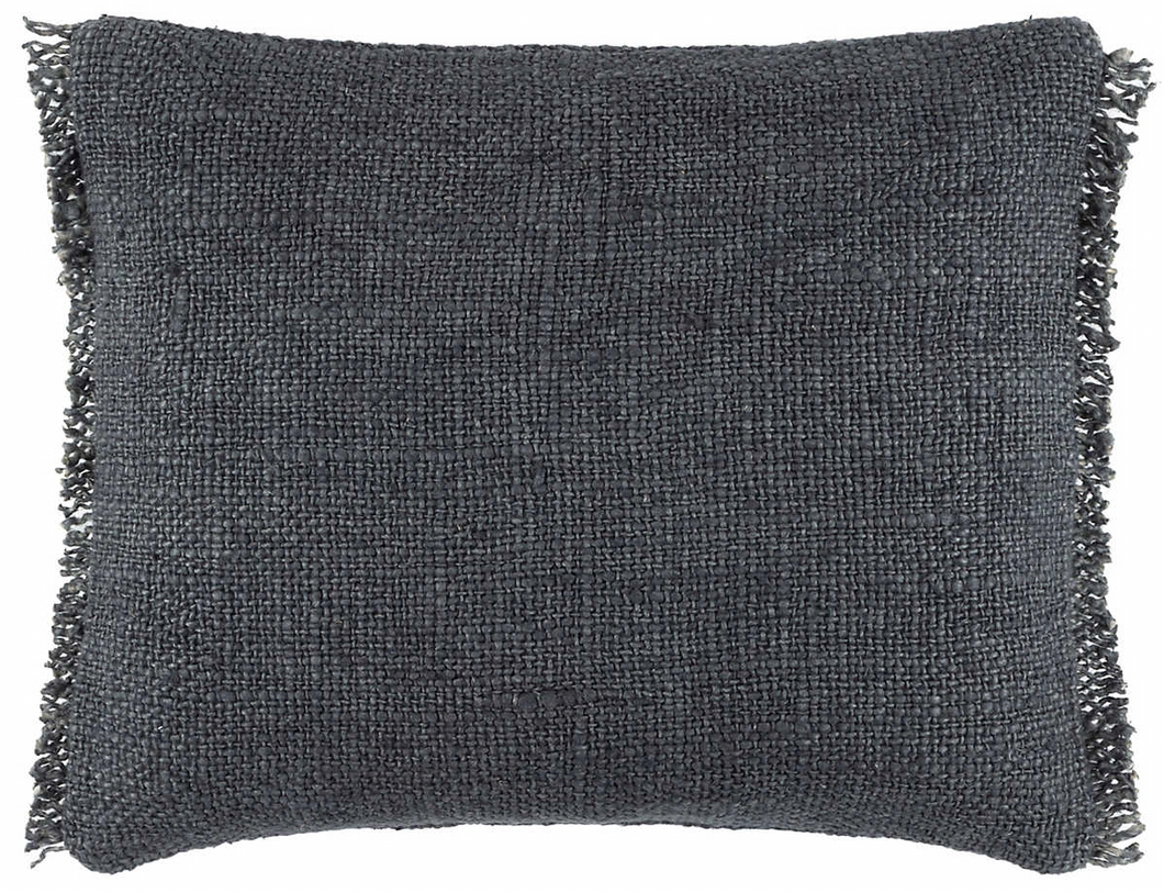 Griffin Linen Granite Decorative Pillow- 16x20 Lumbar