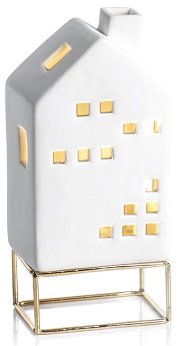 Medium LED Ceramic House