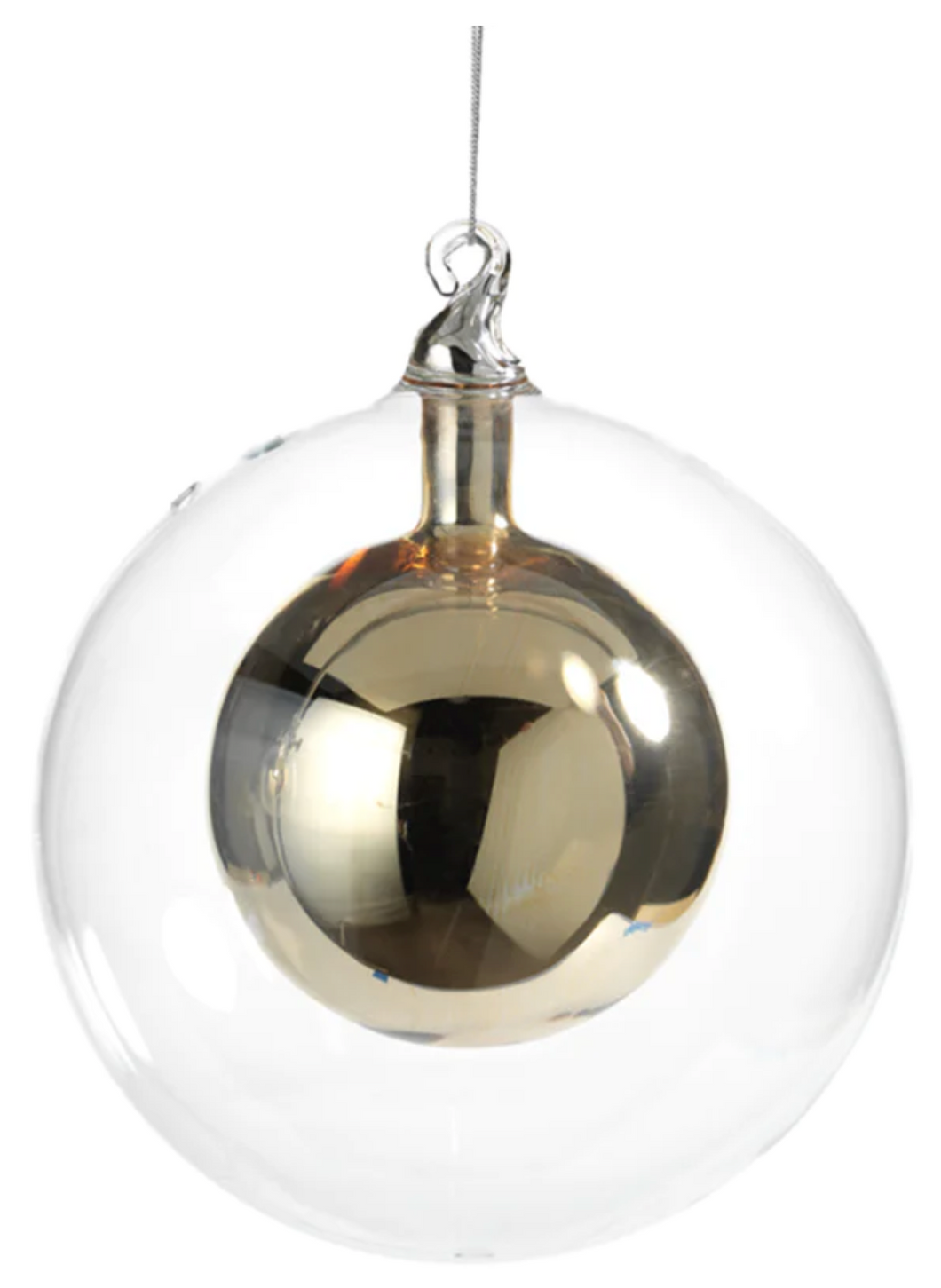 Double Glass Ornament